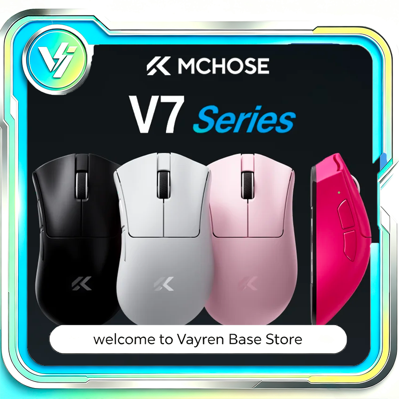 Esports Gaming Setup - MCHOSE V7 Tri‑Mode Wireless Gaming Mouse