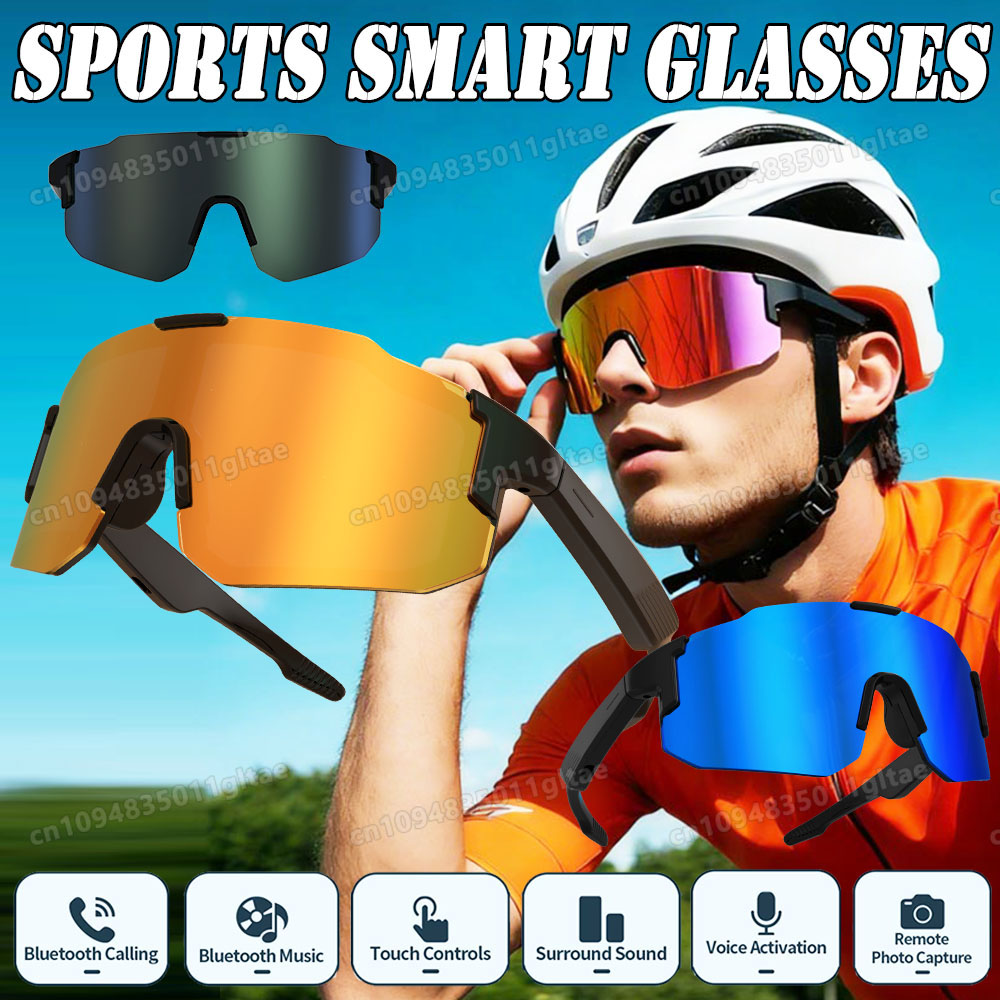 Esports Gaming - Cycling Smart Glasses Camera Bluetooth Call