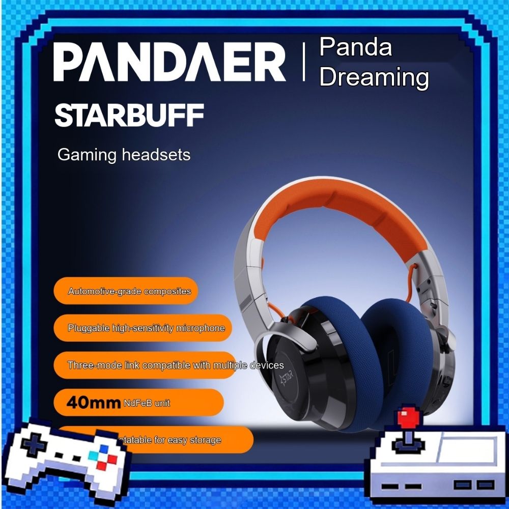 Esports Gaming Mobile - PANDAER STARBUFF Gaming Headset Tri-Mode Wireless