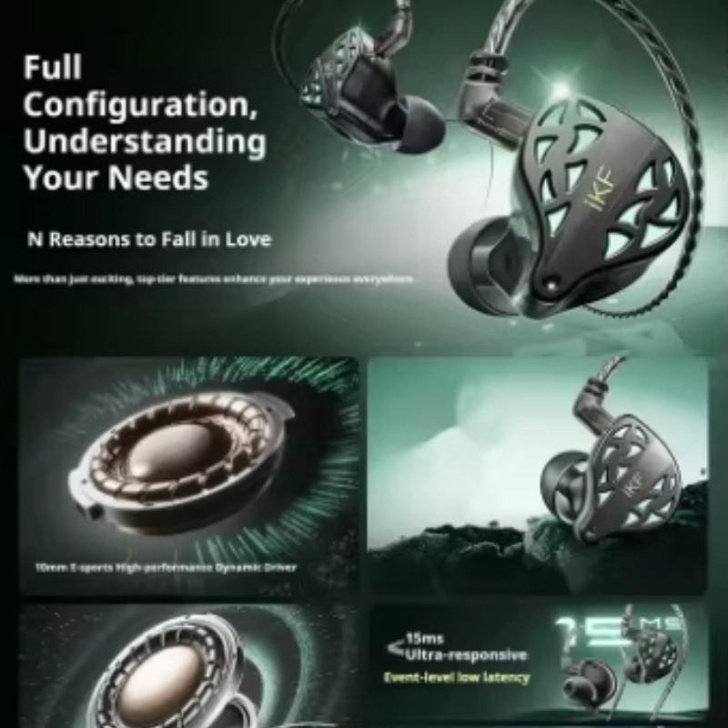 iKF for  Yeji Wired In Ear Hea - огляд і ціна Esports Gaming Setup