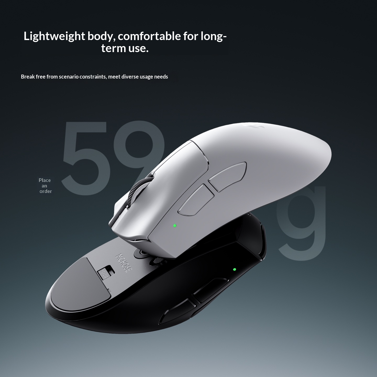 MCHOSE V7 Tri‑Mode Wireless Ga - огляд і ціна Esports Gaming Setup