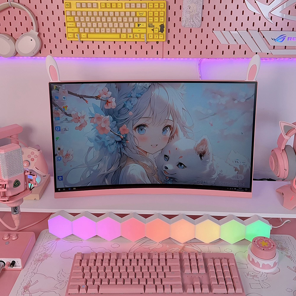 Rabbit Ears Display Decor Cute - огляд і ціна Esports Gaming Room