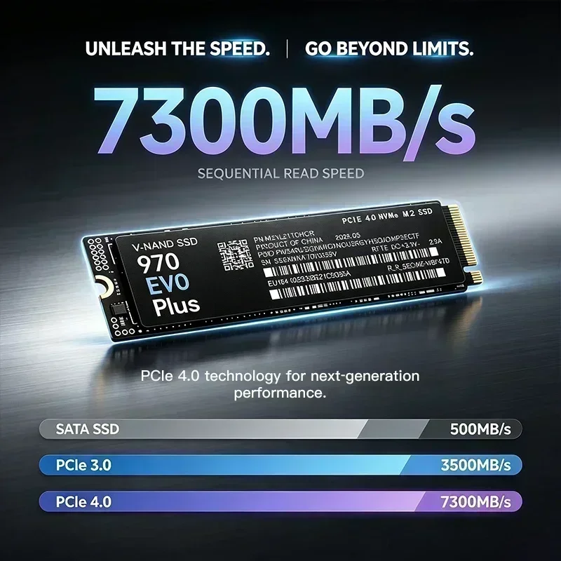 970 EVO Plus M.2 NVMe SSD 4TB  - огляд і ціна Samsung Ssd 980 Pro