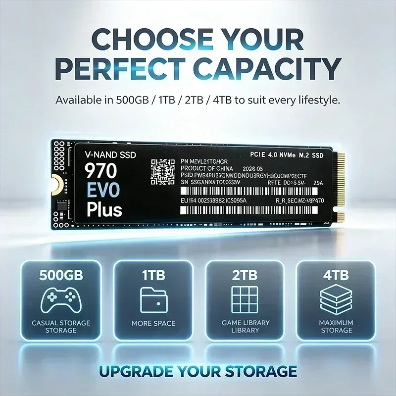 970 EVO Plus M.2 NVMe SSD 4TB  - огляд і ціна Samsung Ssd 980 Pro