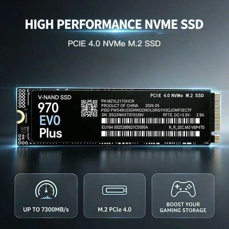 970 EVO Plus M.2 NVMe SSD 4TB  - огляд і ціна Samsung Ssd 980 Pro