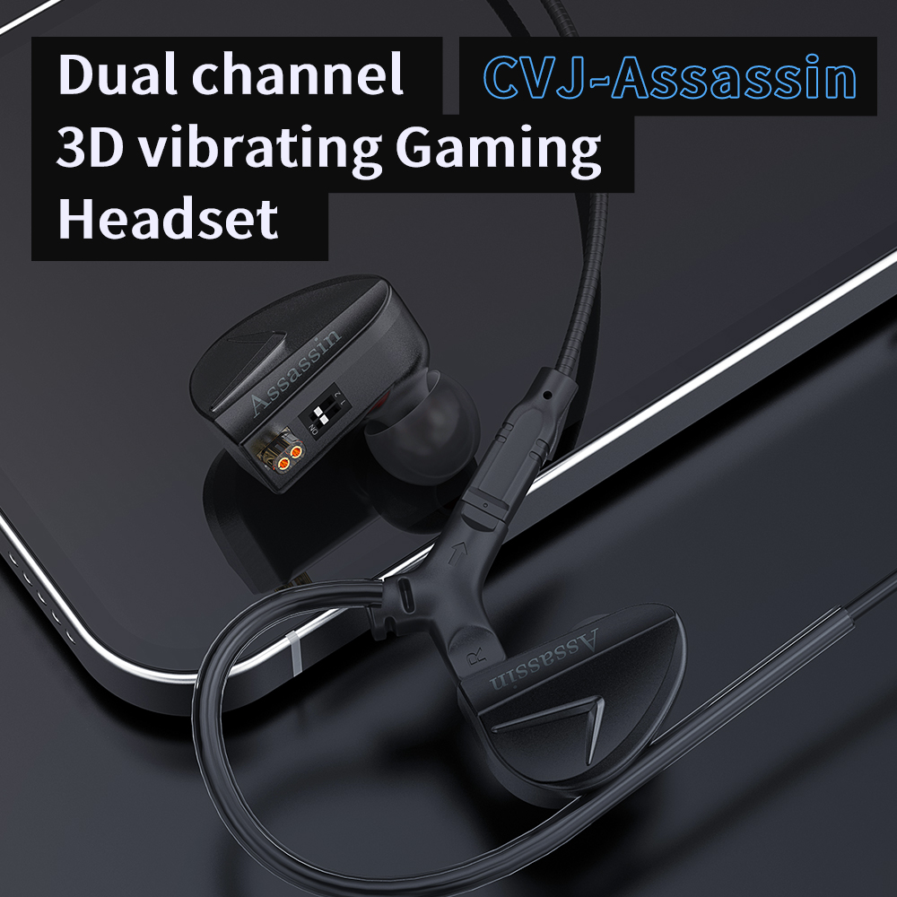 CVJ Assassin IN Ear Earphones  - огляд і ціна Esports Gaming Setup