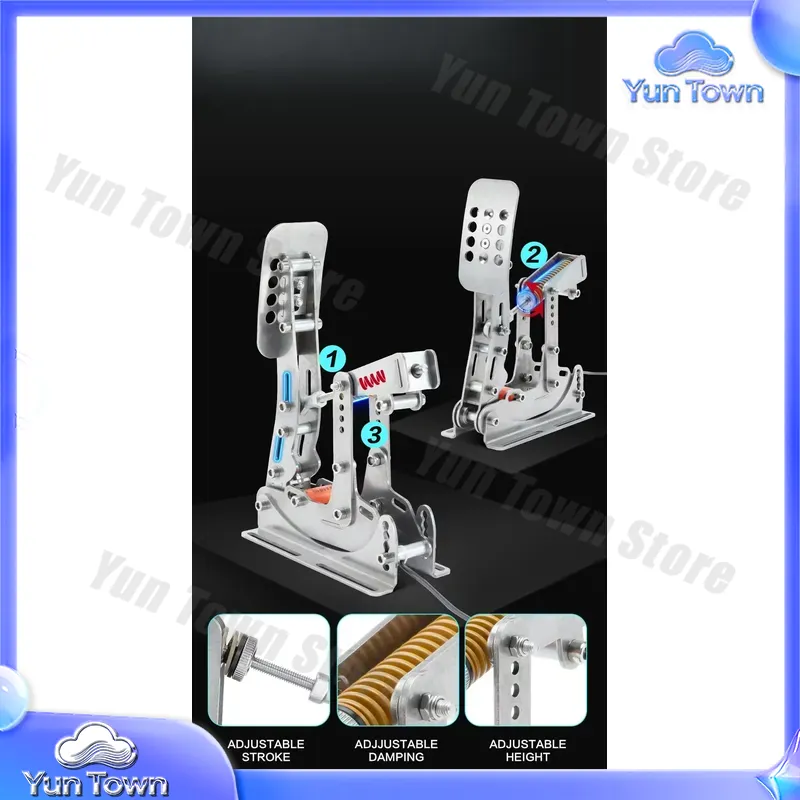 Simjack NEW UT Pedals for PC S - огляд і ціна Esports Gaming Setup