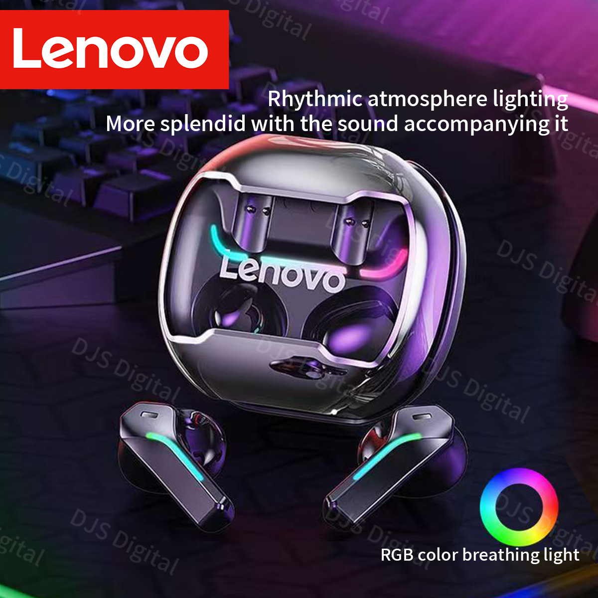 Lenovo TG101 Gaming Headset Bl - огляд і ціна Esports Gaming Setup