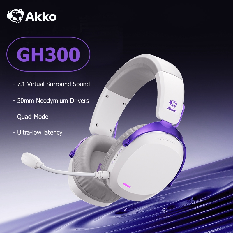 Akko GH300 Headset 7.1 Virtual - огляд і ціна Esports Gaming Bar