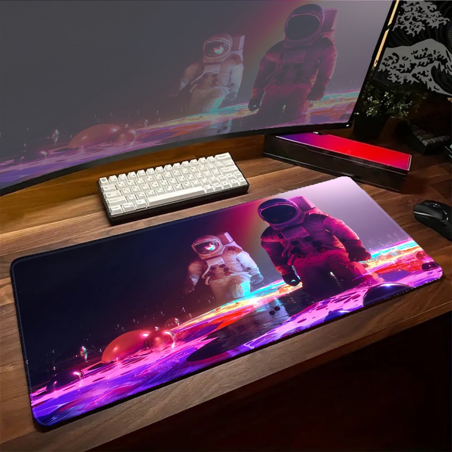 Art Astronaut Mousepad Cute Bi - огляд і ціна Esports Gaming Setup