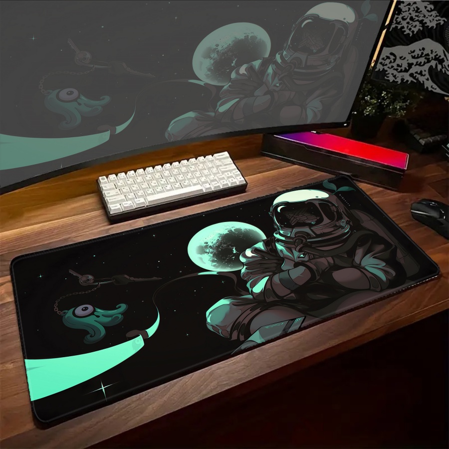 Art Astronaut Mousepad Cute Bi - огляд і ціна Esports Gaming Setup