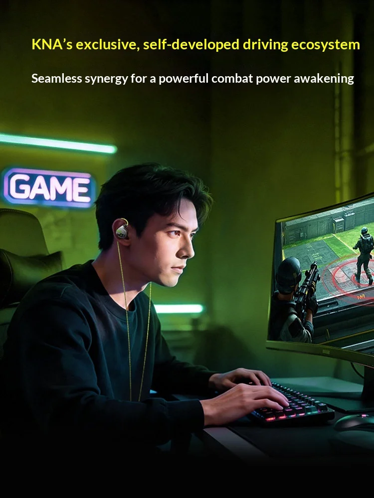 KNA Yaoguang Gaming Earphones  - огляд і ціна Esports Gaming Mobile