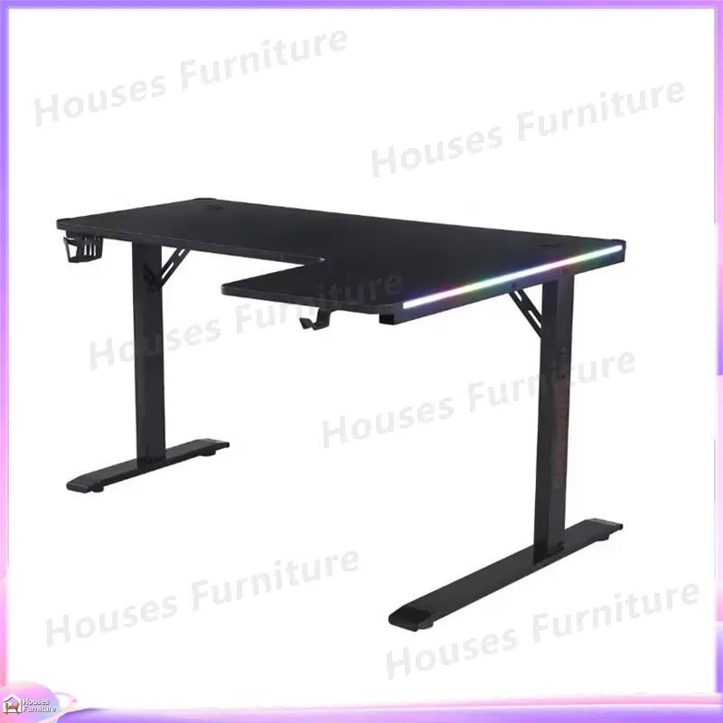 Large 160cm Gaming Desk with L - огляд і ціна Esports Gaming Setup